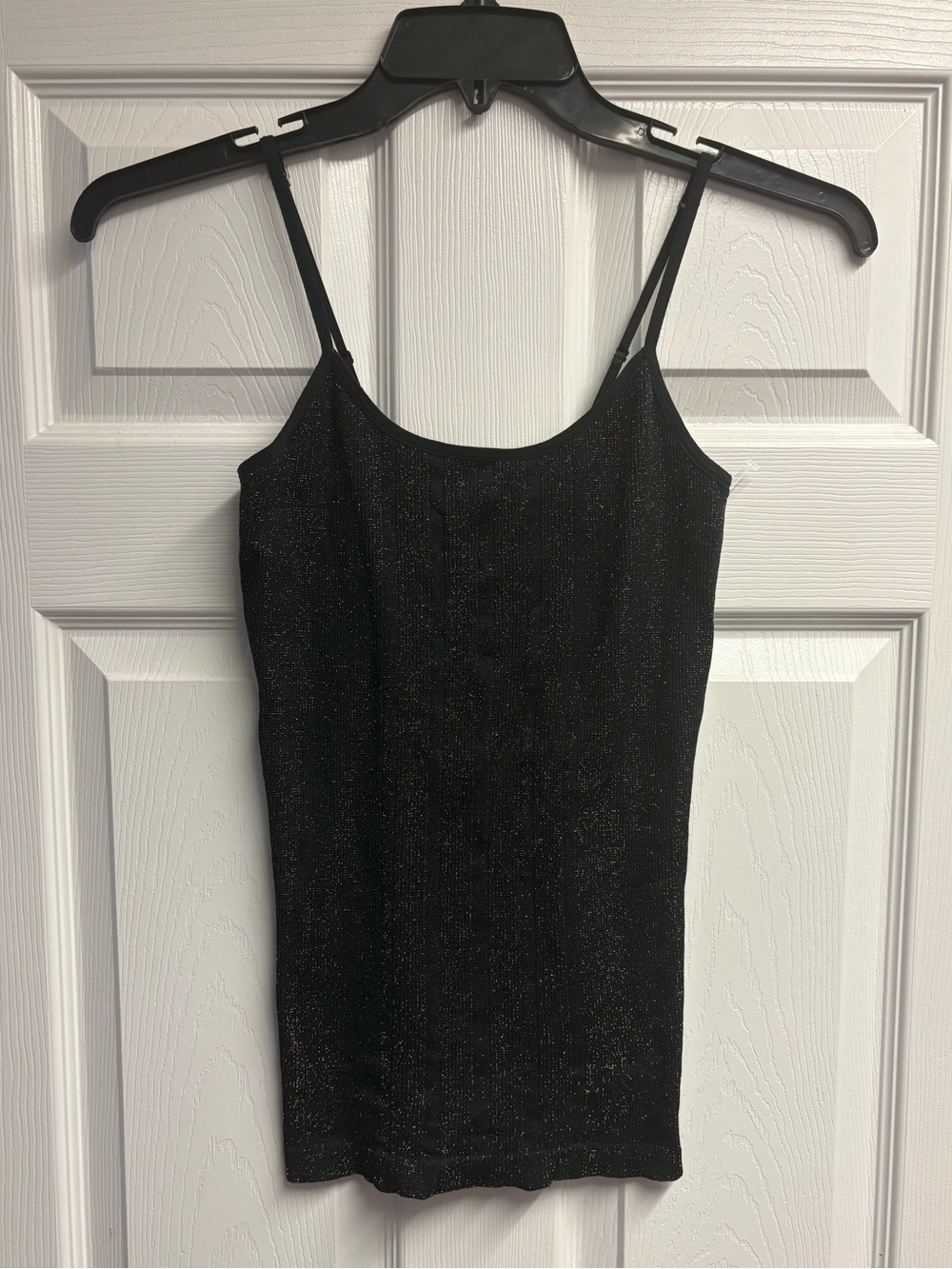 Free People Intimately Shimmer/Sparkle Tank Top W/ Lace -Up Back Size Med/Lg